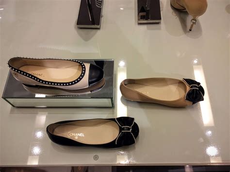 bloomingdales women's chanel style shoes|Chanel shoes ballet flats.